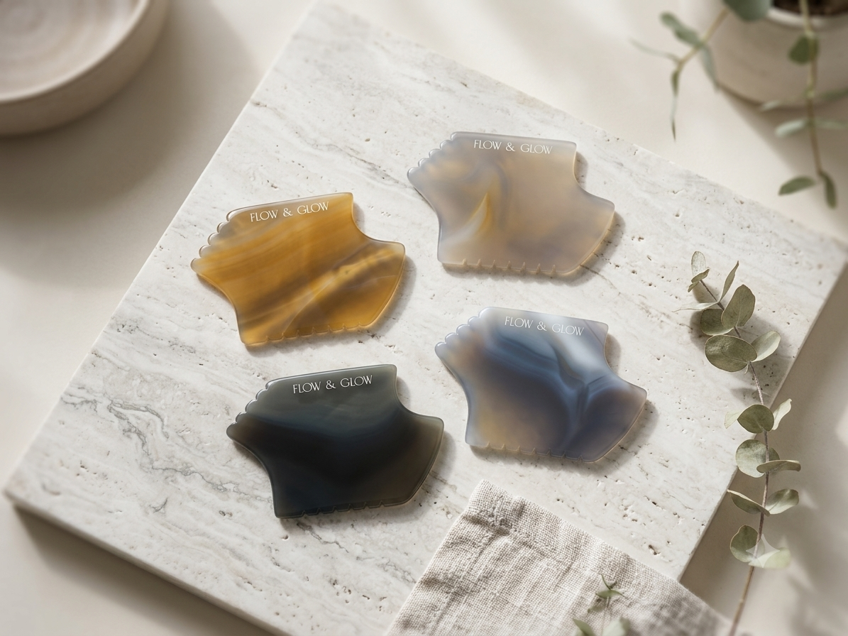 FLOW & GLOW Bian Stone Gua Sha — image 1